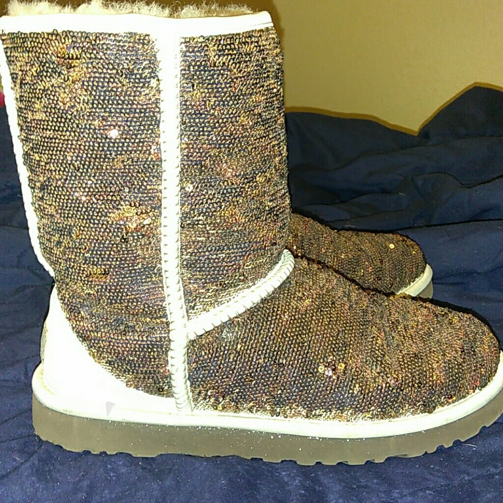 Sequin reversible UGGS